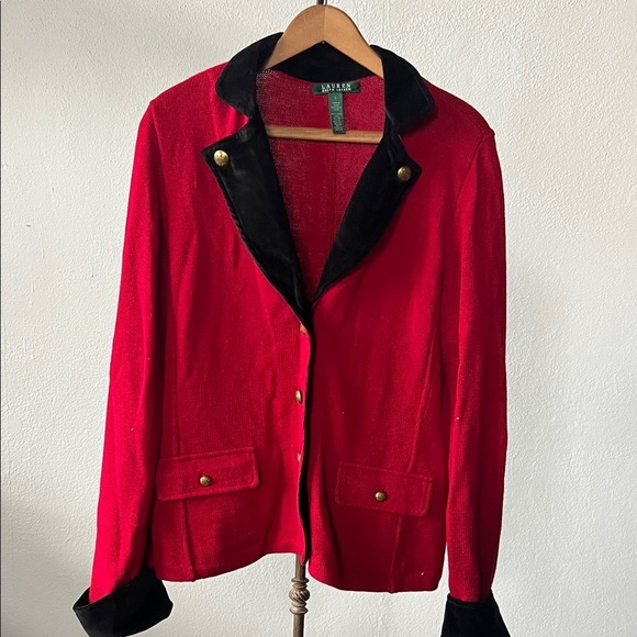 Lauren Ralph Lauren Sweaters - Ralph Lauren LRL Preppy Cardigan Size Large